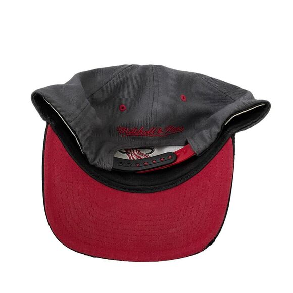 Miami Heat NBA Hardwood Classics Mitchell Snap Wool/Acrylic Snapback Hat Cap euc - Picture 3 of 7